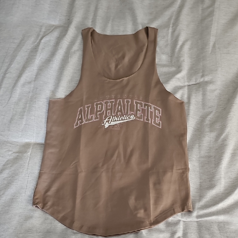 Alphalete Women's Brown Tank Top
